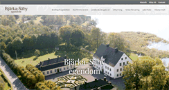 Desktop Screenshot of bjarka-saby.se